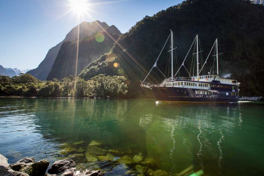 milford sound overnight cruise south island tour package